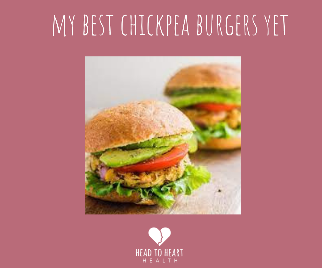 Chickpea Burgers (my best version yet)